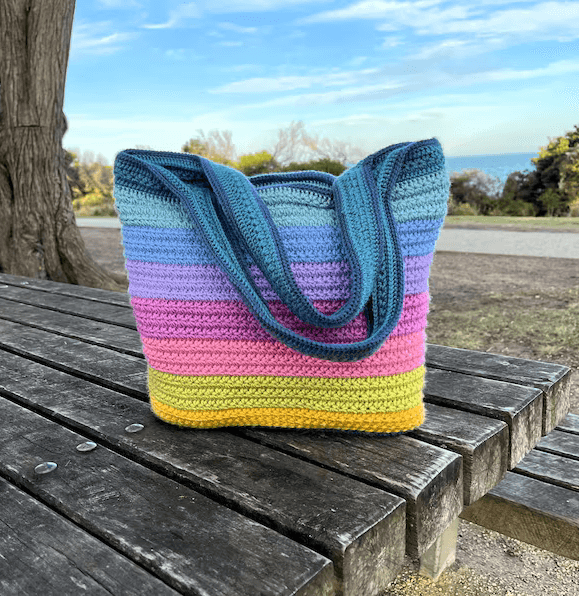Twisted Threads Tote Bag Crochet Pattern