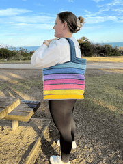 Twisted Threads Tote Bag Crochet Pattern
