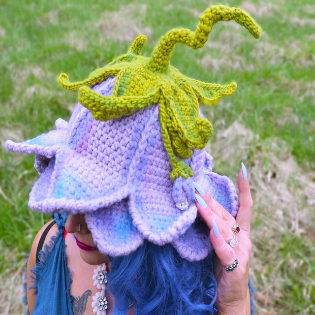 Flower Fairy Hat Crochet Pattern