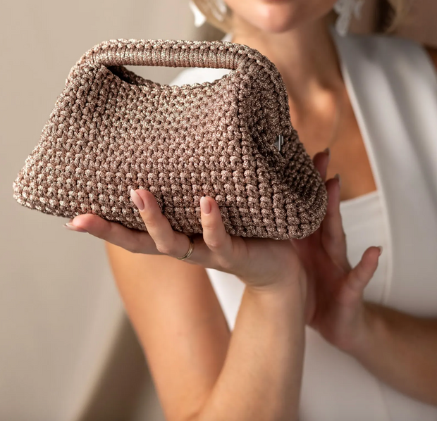 GlimmerClutch new bag Crochet Pattern