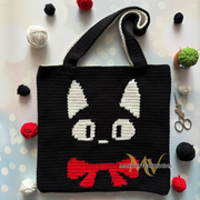 Black Cat Crochet Bag Pattern
