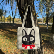 Black Cat Crochet Bag Pattern