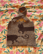 Kitty Cat Tote Bag Crochet Pattern