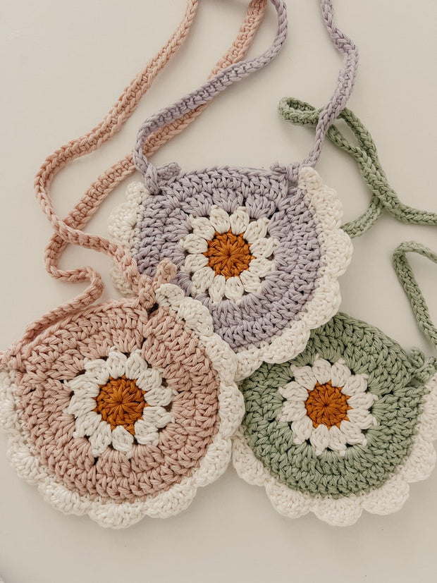 toddler daisy bag crochet  pattern