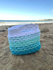 Waves Carry Bag Crochet Pattern
