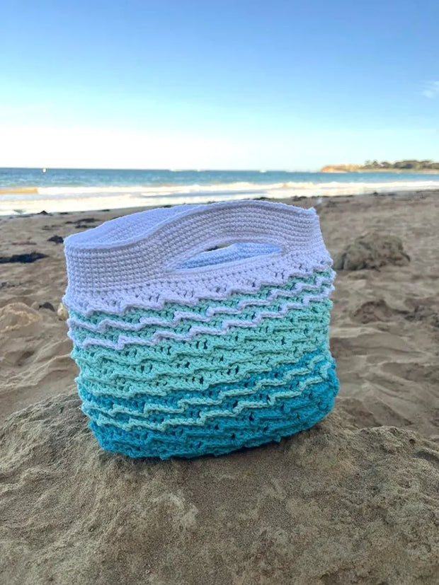 Waves Carry Bag Crochet Pattern