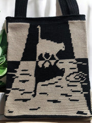 Sunwoven cat bag Crochet Pattern