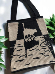 Sunwoven cat bag Crochet Pattern