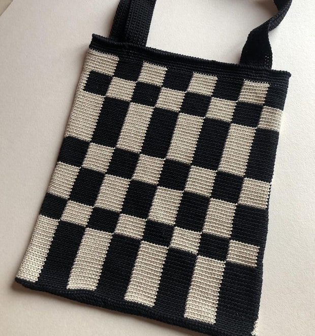 Sunwoven cat bag Crochet Pattern