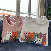 Cat Tote Bag Crochet Pattern