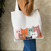 Cat Tote Bag Crochet Pattern