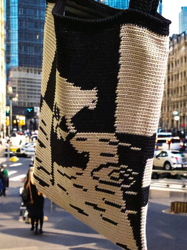 Sunwoven cat bag Crochet Pattern