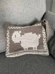 Sheep Shoulder Bag crochet pattern