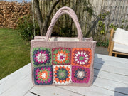Haly Granny Square Bag crochet pattern