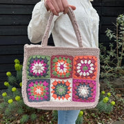 Haly Granny Square Bag crochet pattern