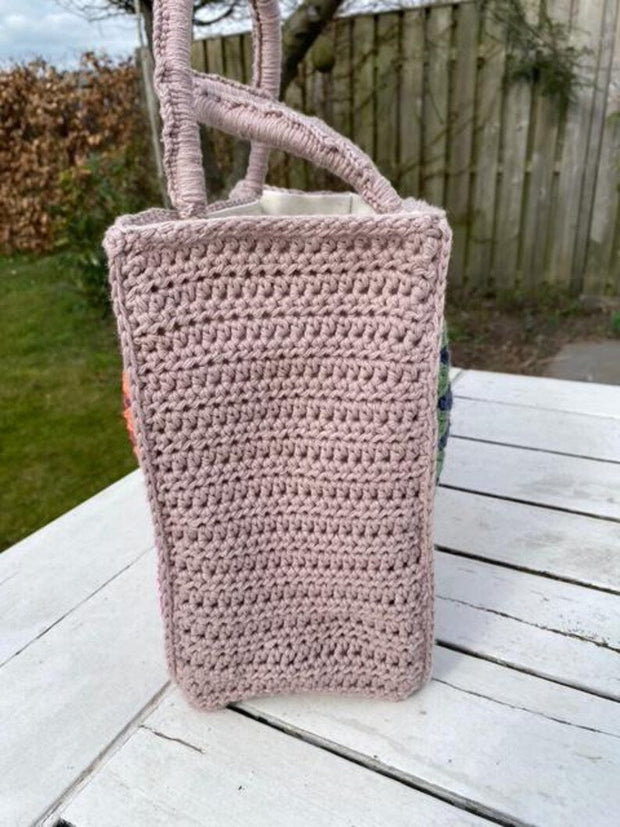 Haly Granny Square Bag crochet pattern