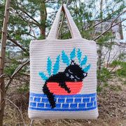 Cat Bag Tote Crochet Pattern