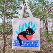 Cat Bag Tote Crochet Pattern