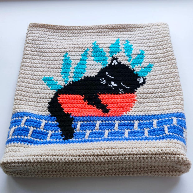 Cat Bag Tote Crochet Pattern
