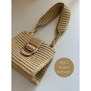 Crossbody bag crochet pattern