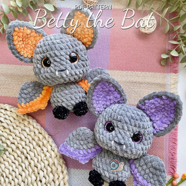 Betty the Bat Crochet Pattern