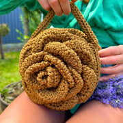 Rose Bloom bag crochet pattern